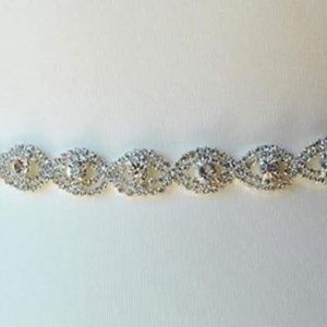 Rhinestone belt
